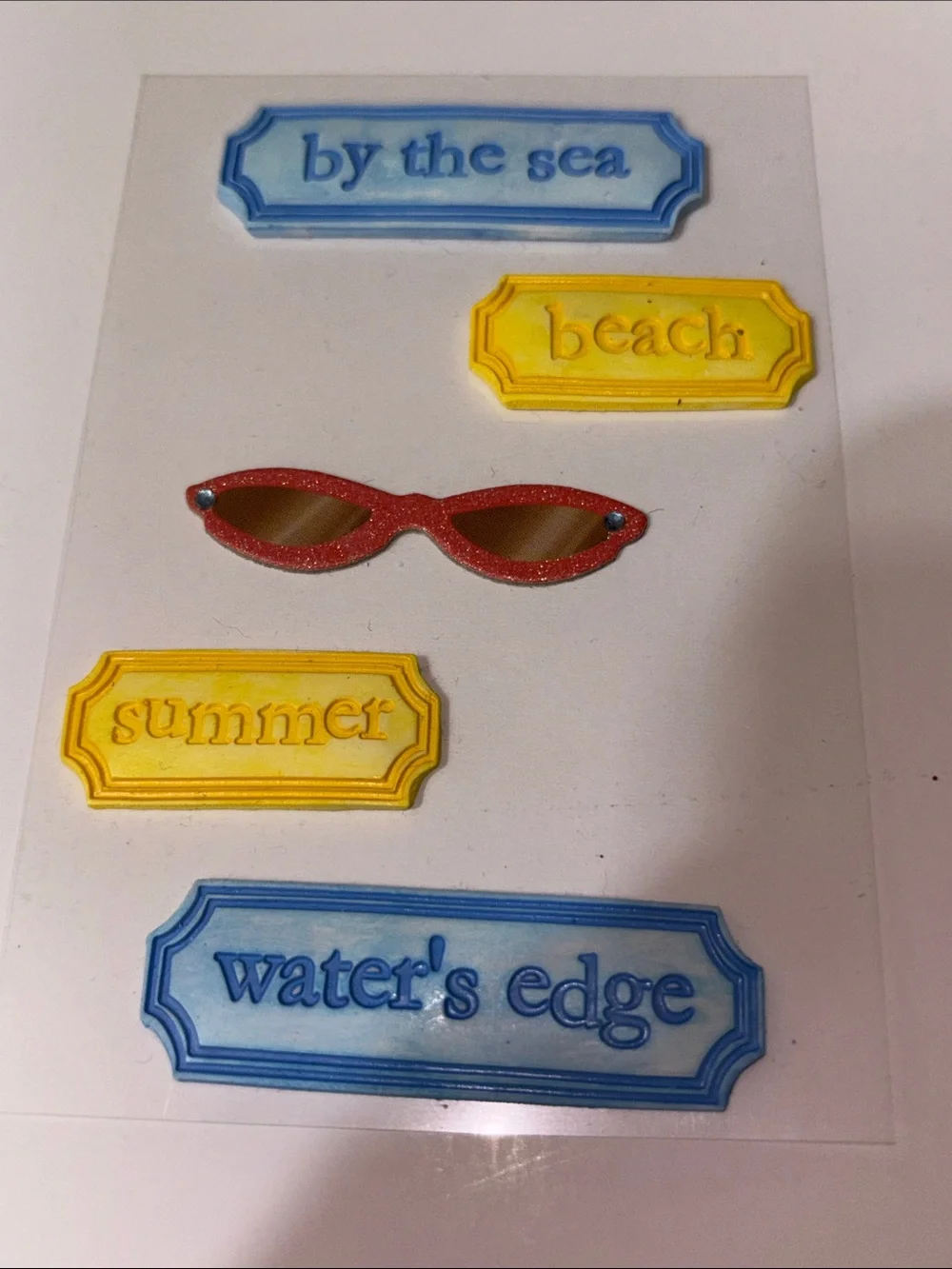 Kids' Assorted Sticker Pack - Red, Blue, Yellow & Green Accents